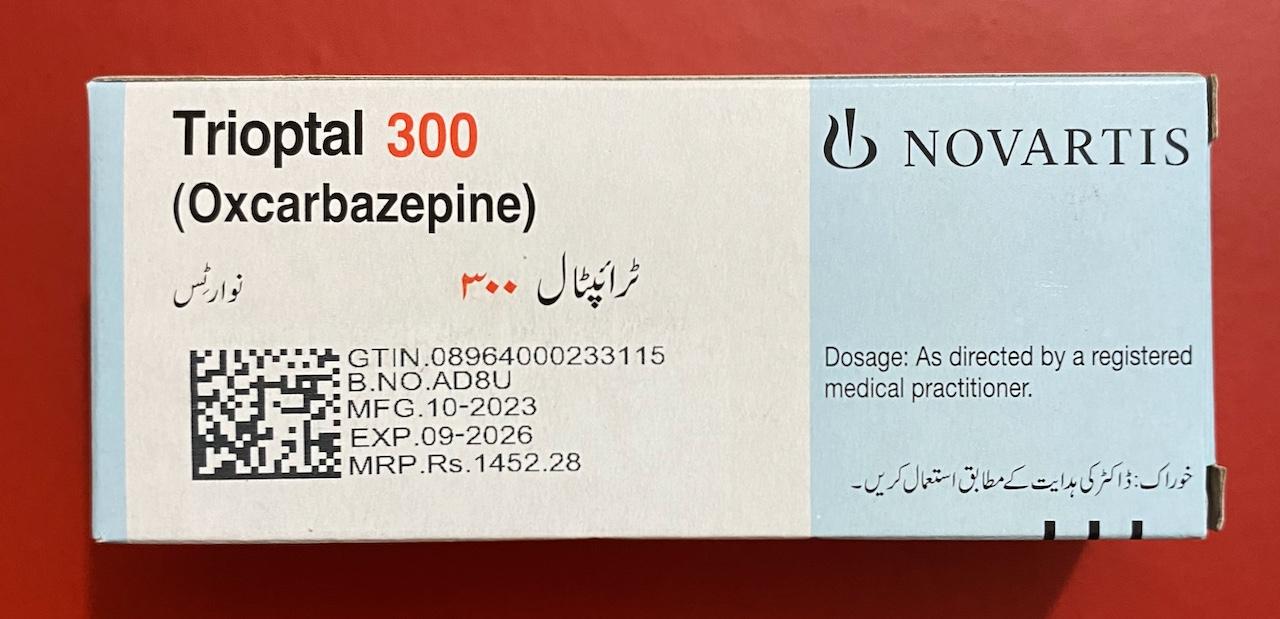 Trioptal 300mg Novartis