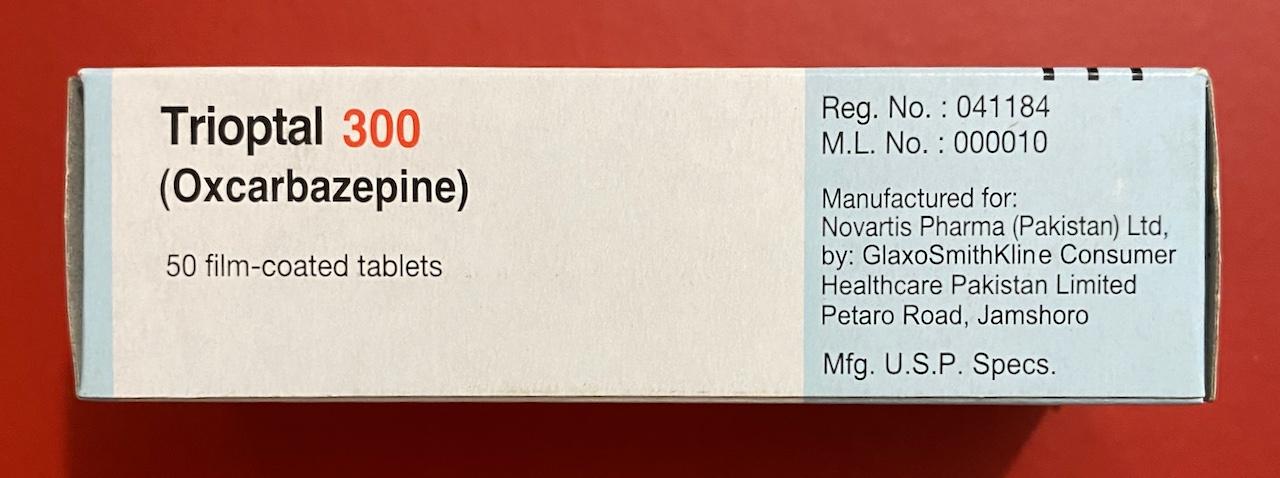 Trioptal 300mg Novartis