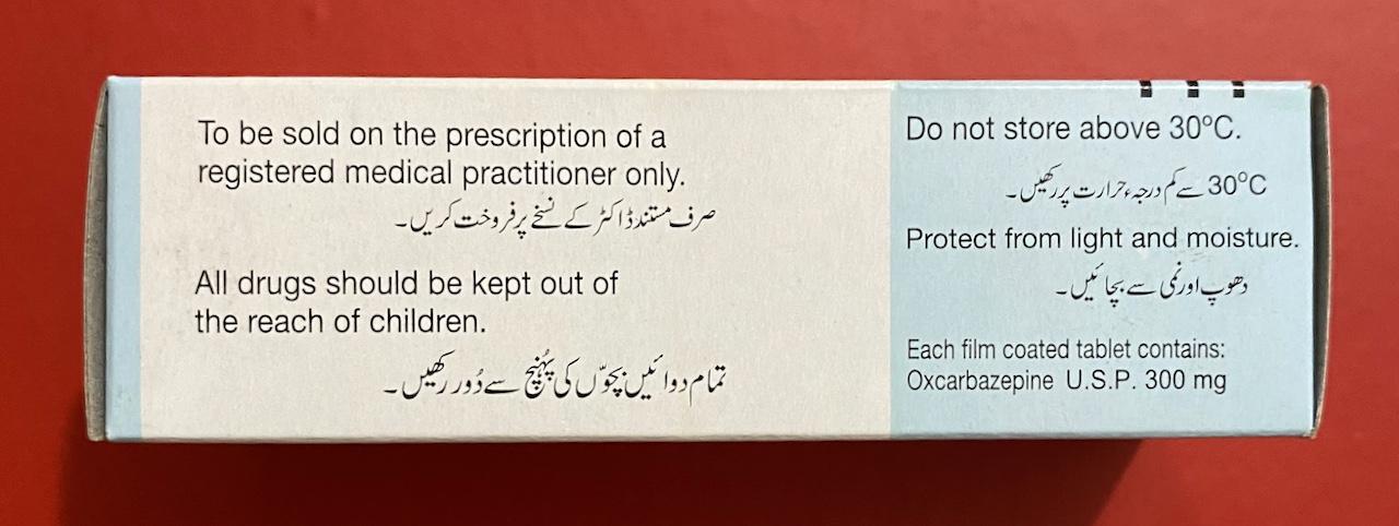 Trioptal 300mg Novartis