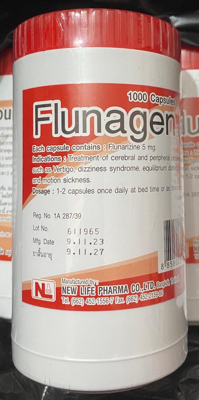 Flunagen Flunarizine 5mg New Life