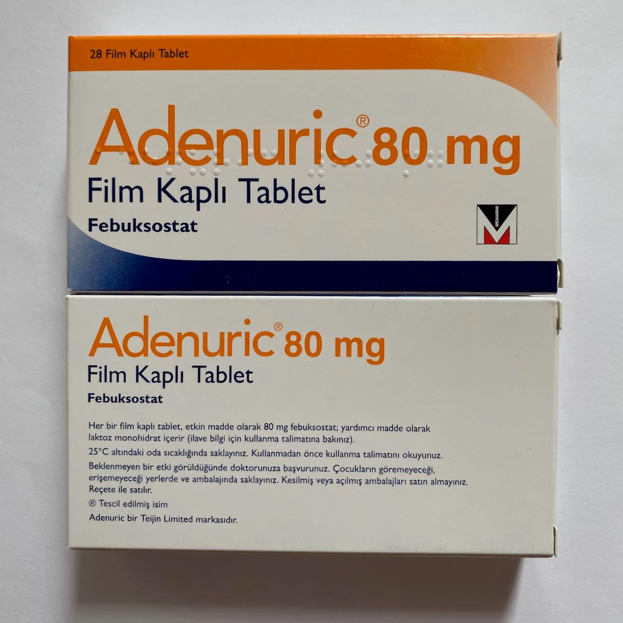 Adenuric 80mg Menarini
