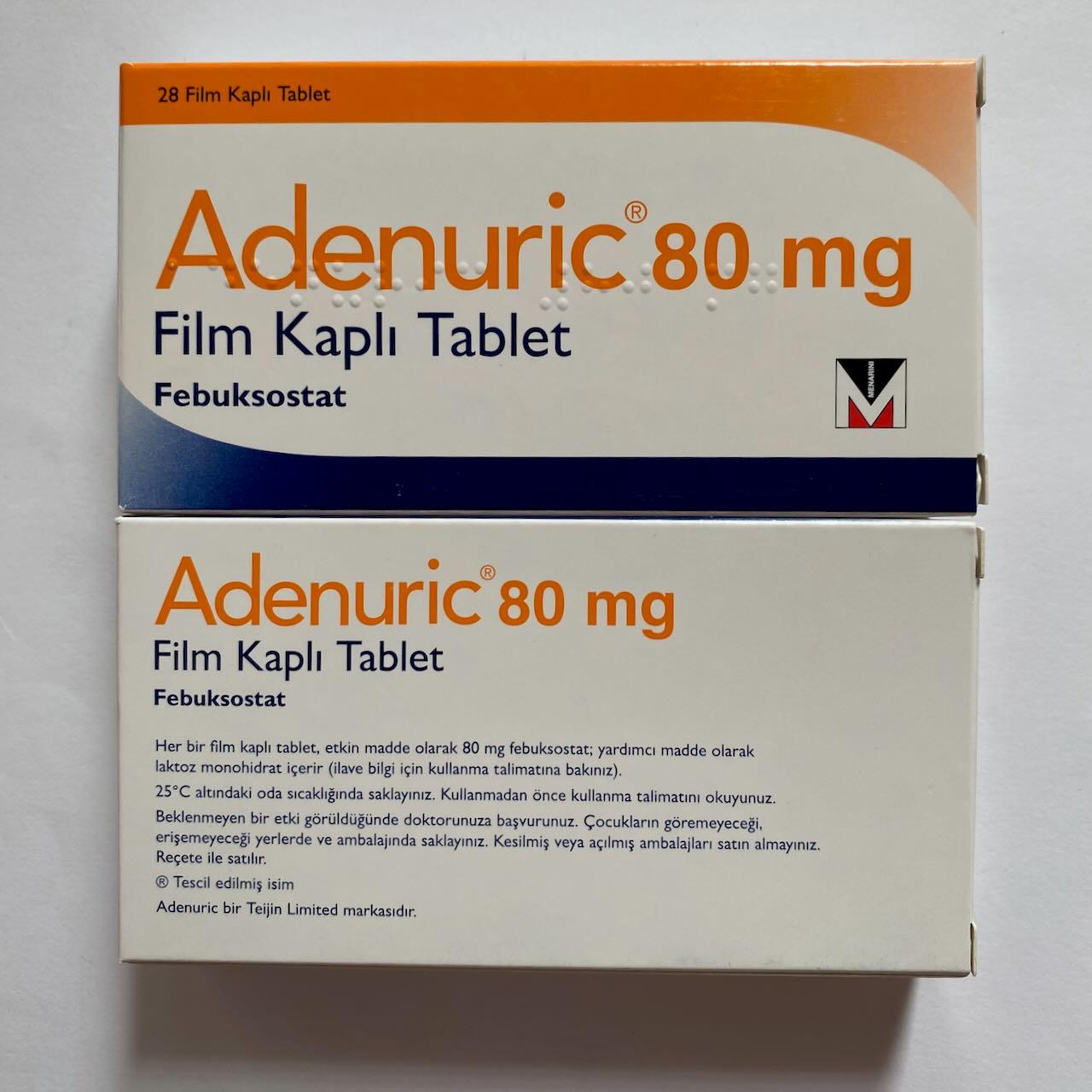 Adenuric 80mg Menarini