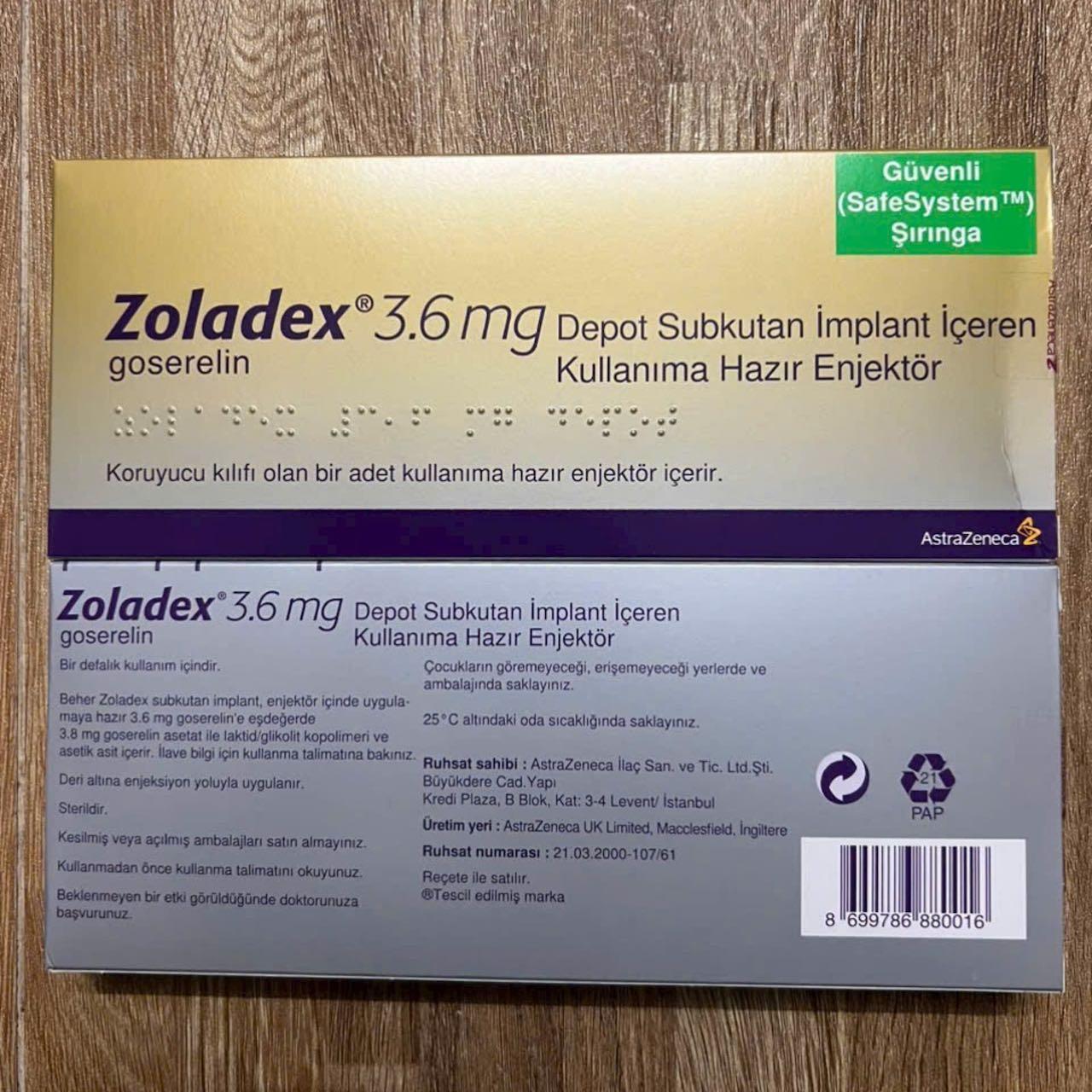 Zoladex 3.6mg AstraZeneca