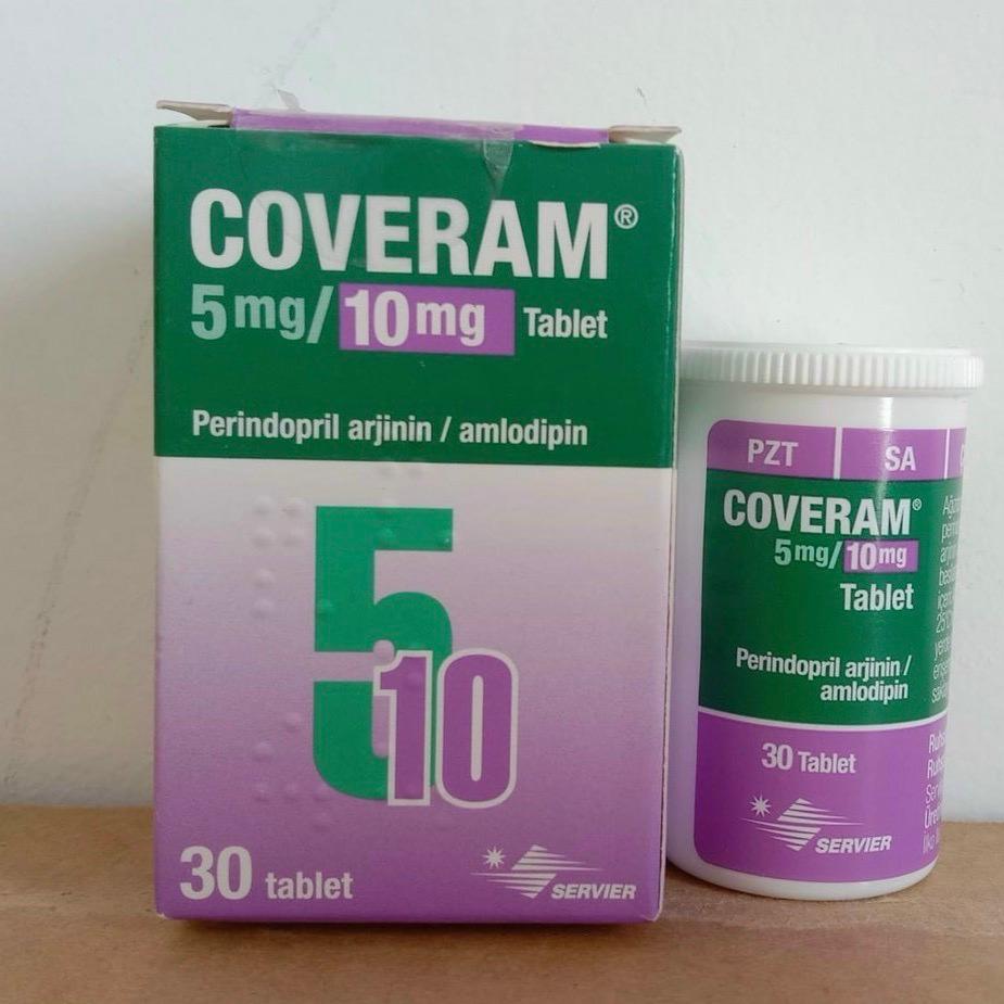 Coveram 5mg/10mg Servier