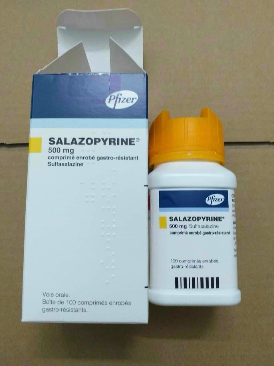 Salazopyrine 500mg Pfizer