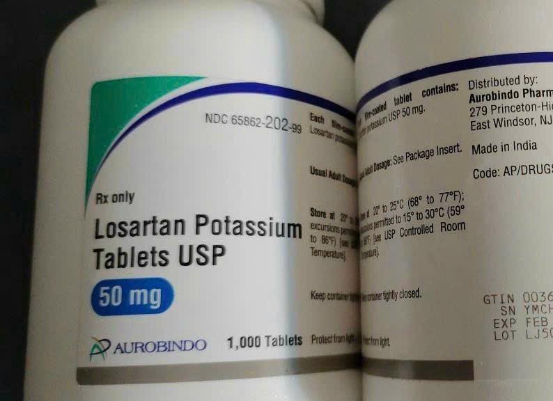 Losartan Potassium 50mg Aurobindo