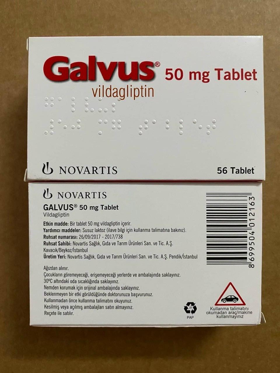 Galvus 50mg Novartis