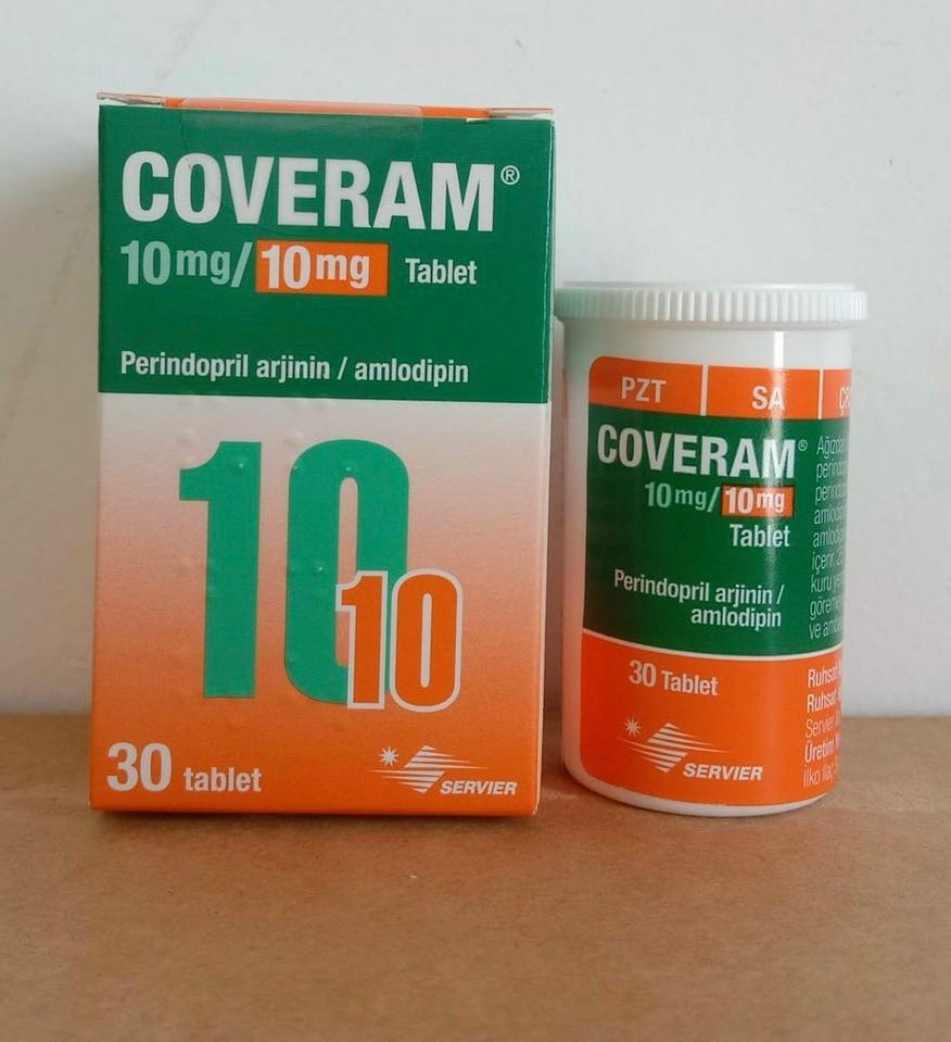 Coveram 10mg/10mg Servier