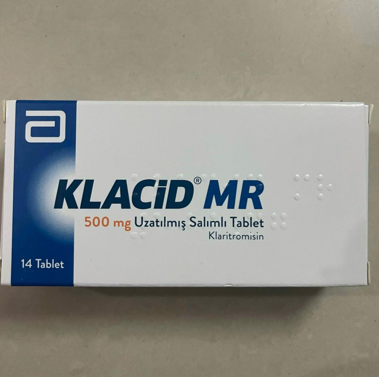 Klacid MR 500mg Abbott