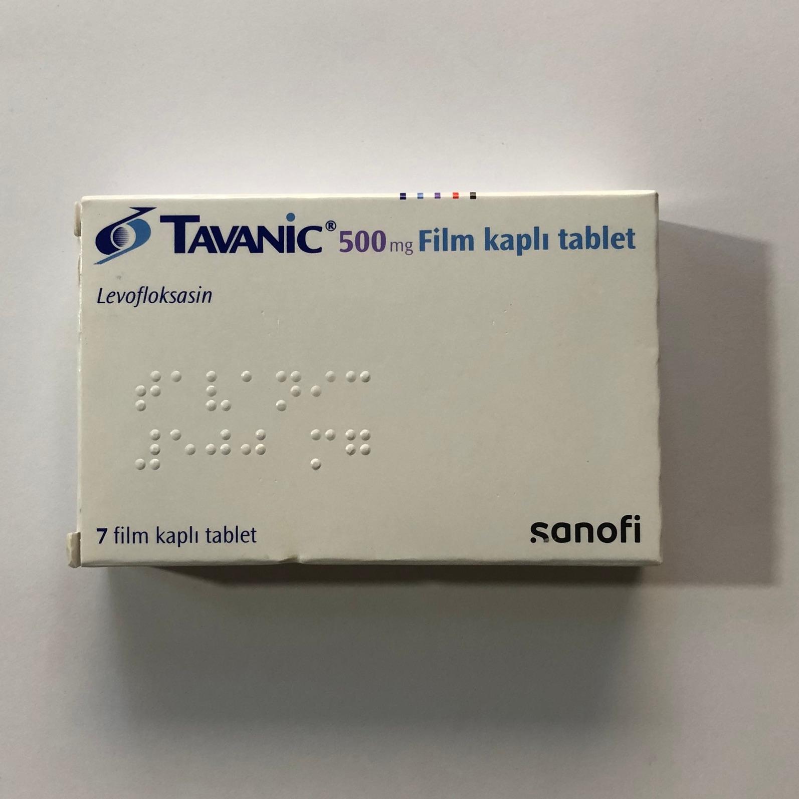 Tavanic 500mg Sanofi