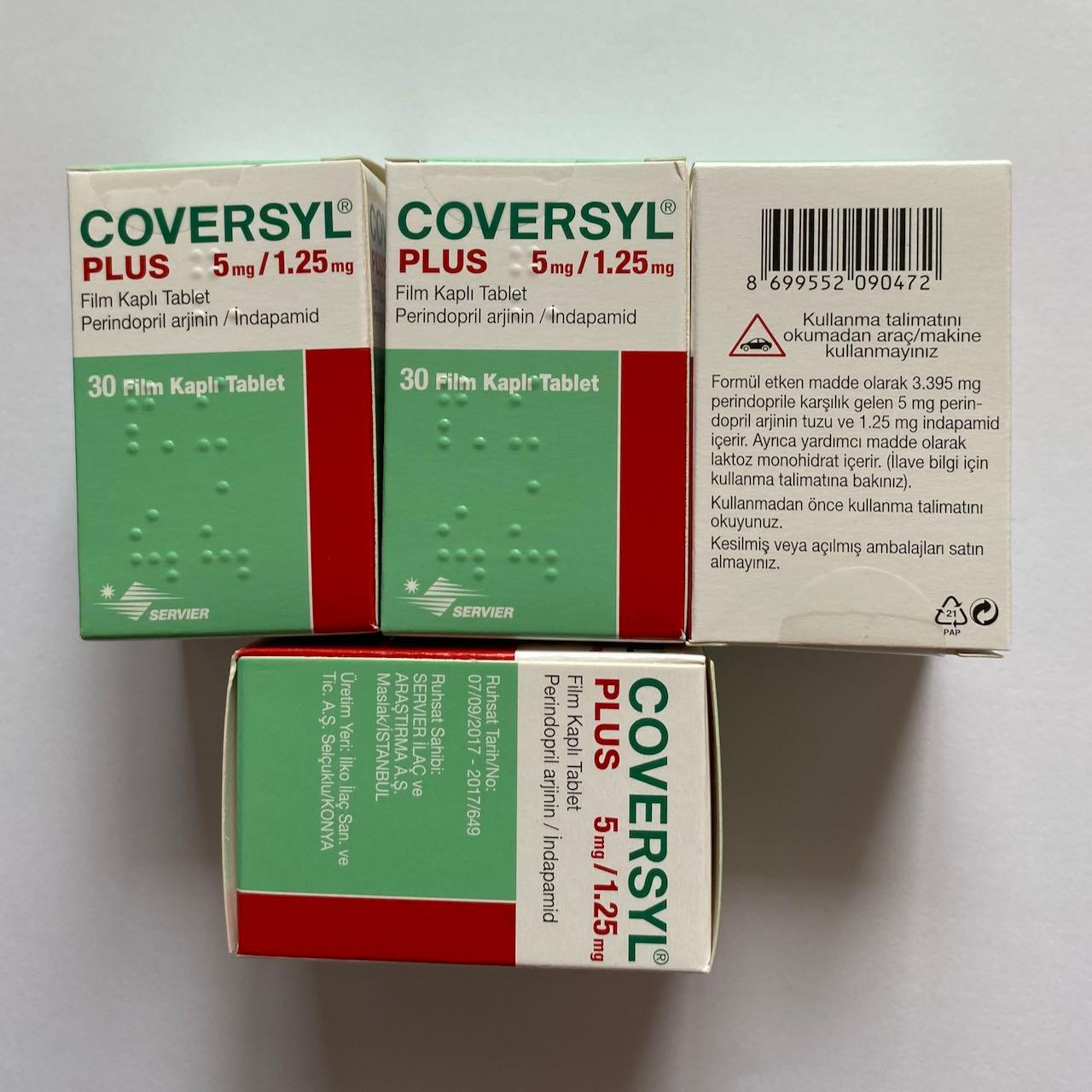 Coversyl Plus 5mg/1,25mg Servier