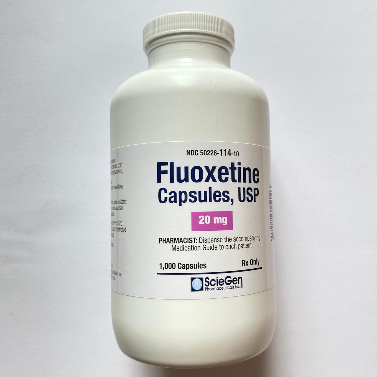 Fluoxetine 20mg Sciegen