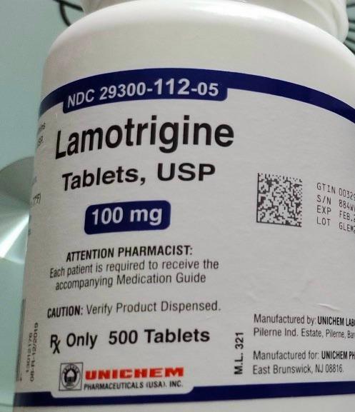 Lamotrigine 100mg Unichem