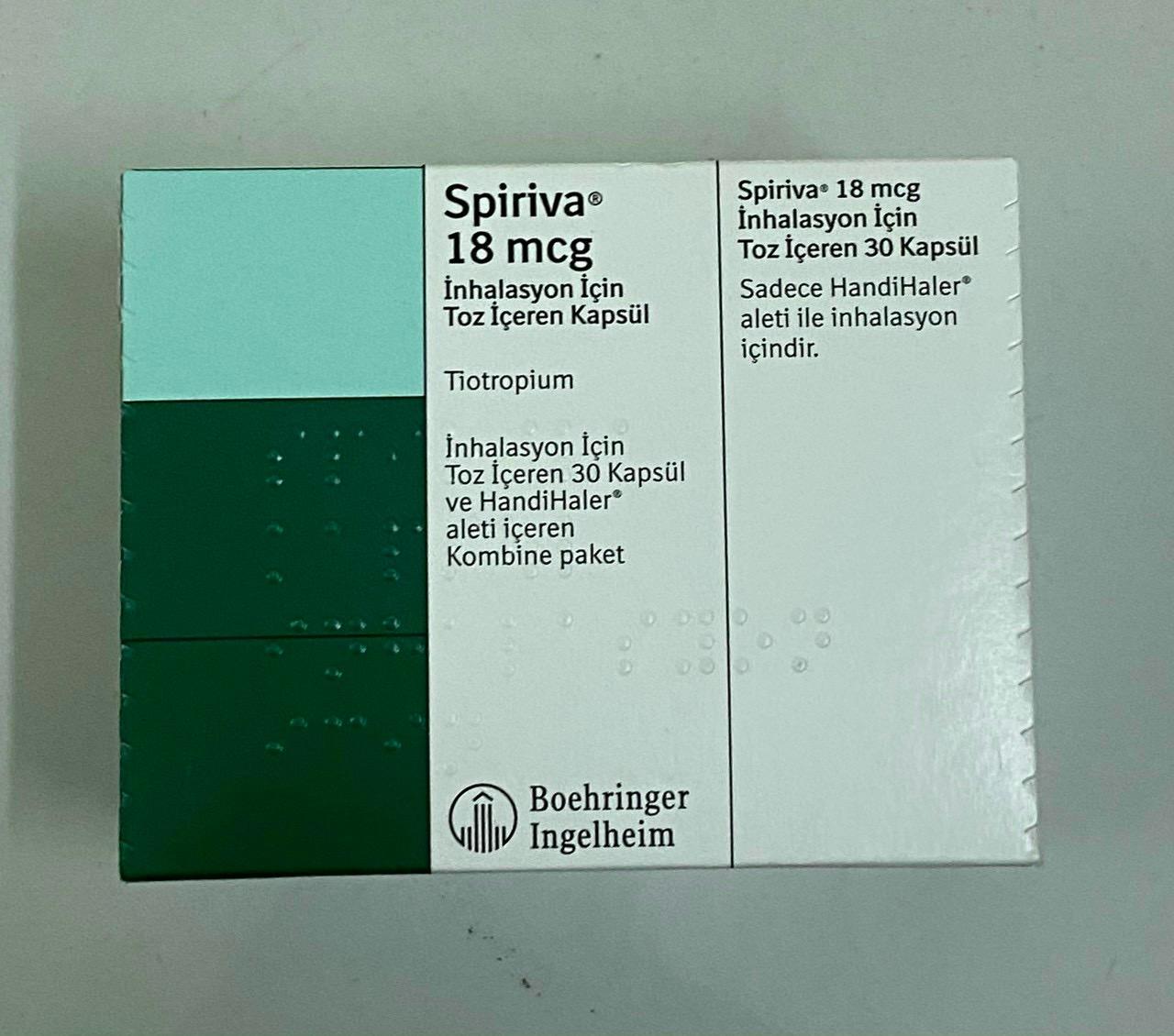 Spiriva 18mcg Boehringer Ingelheim