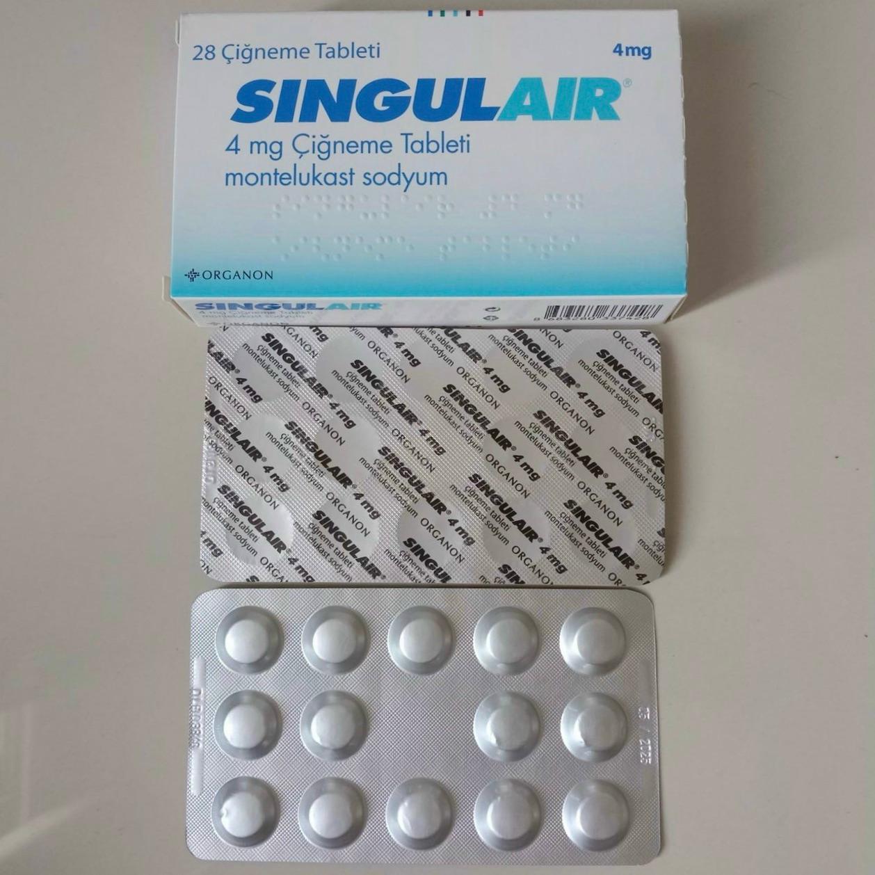 SINGULAIR 4mg Organon