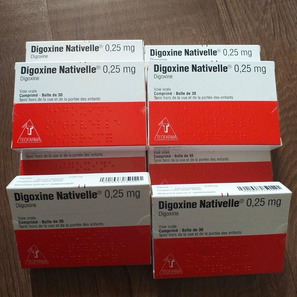 Digoxine Nativelle 0,25mg Teofarma