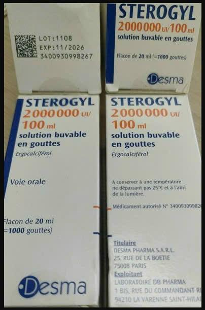 Sterogyl 2000000UI/100ml Desma