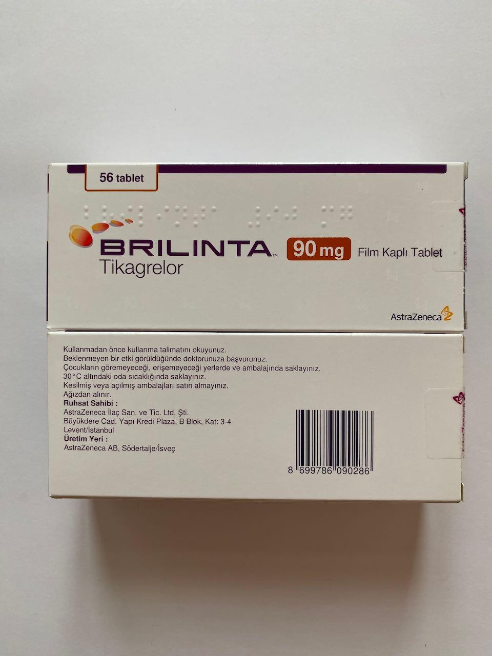 BRILINTA 90mg AstraZeneca