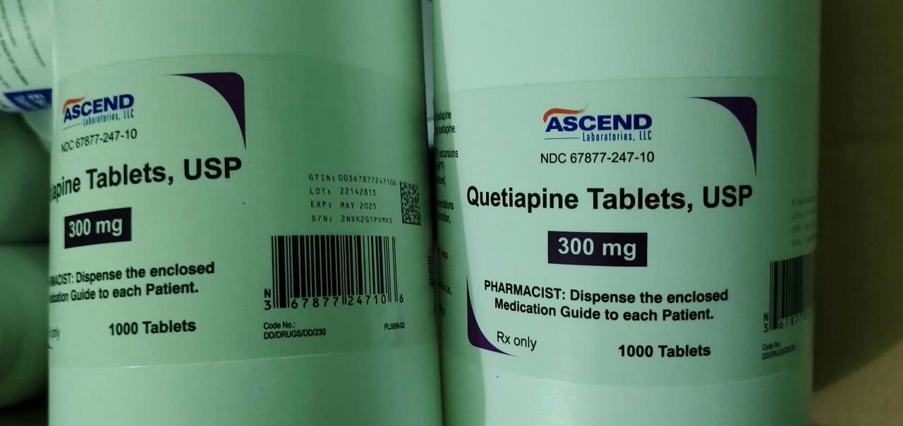 Quetiapine 300mg Ascend