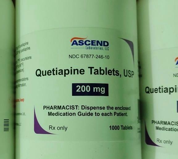 Quetiapine 200mg Ascend