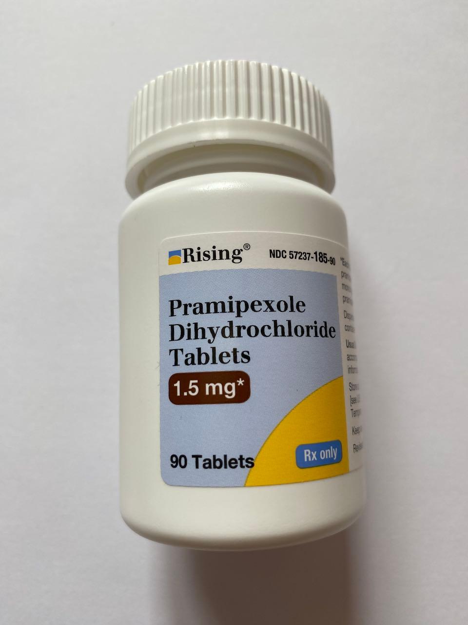 Pramipexole 1,5mg Rising