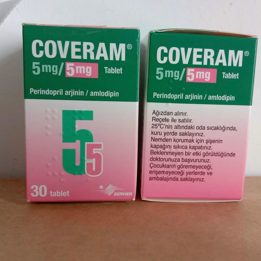 Coveram 5mg/5mg Servier