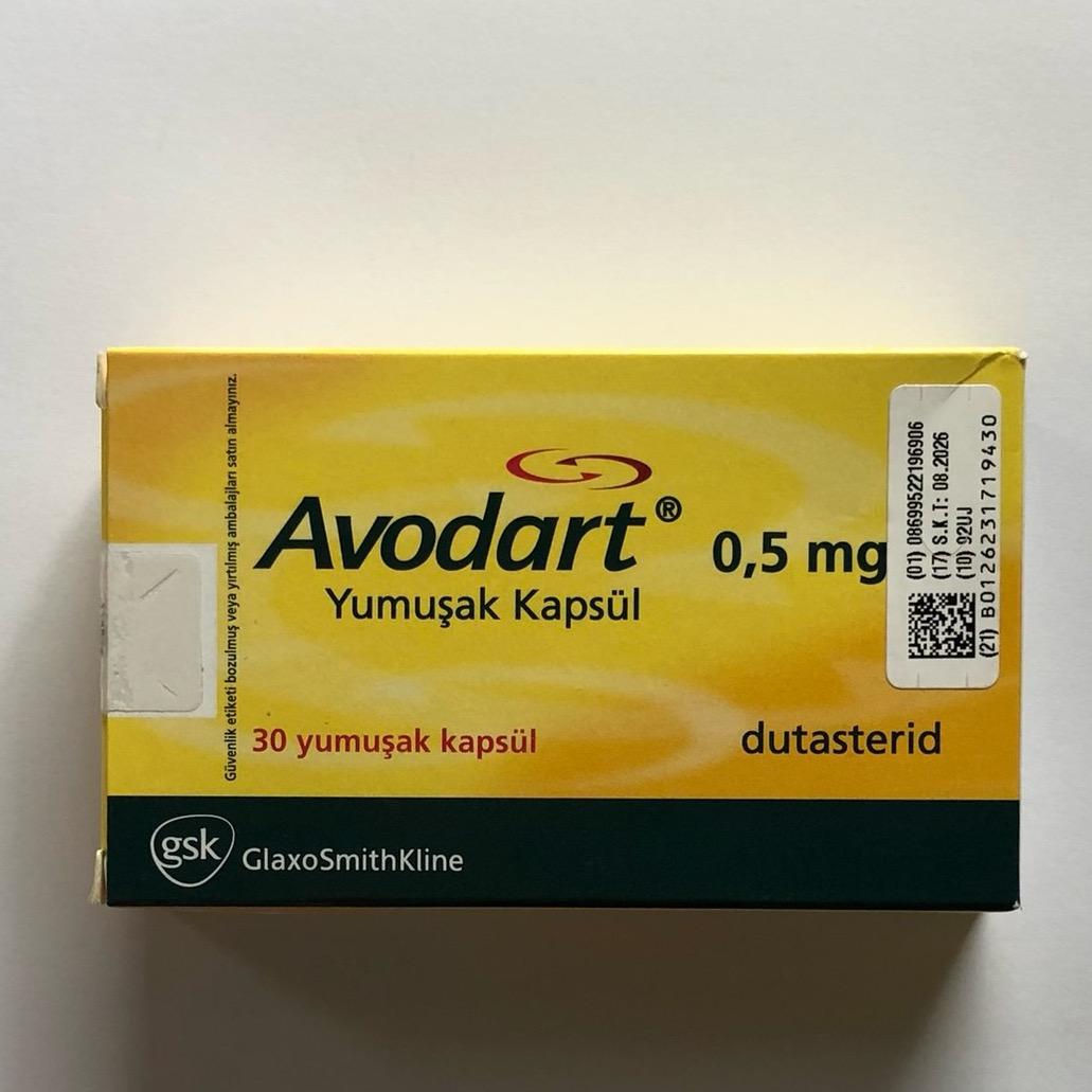 Avodart 0,5mg GSK