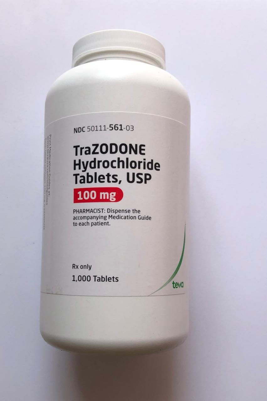 TraZODONE Hydrochloride 100mg Teva