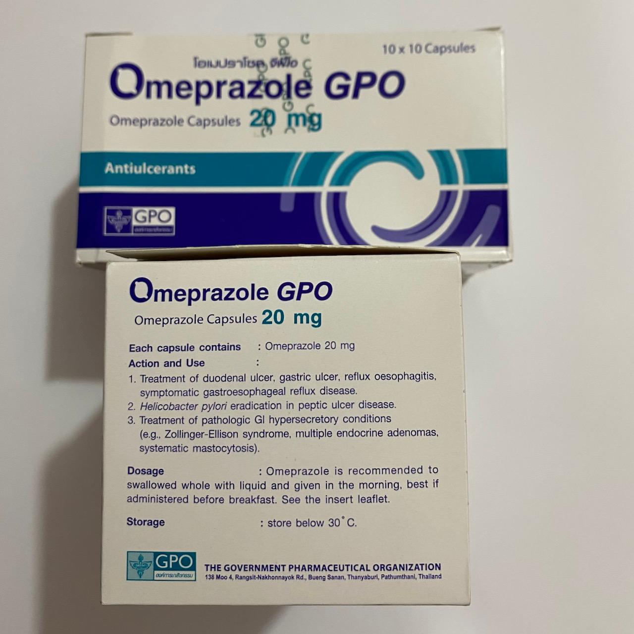 Omeprazole 20mg GPO