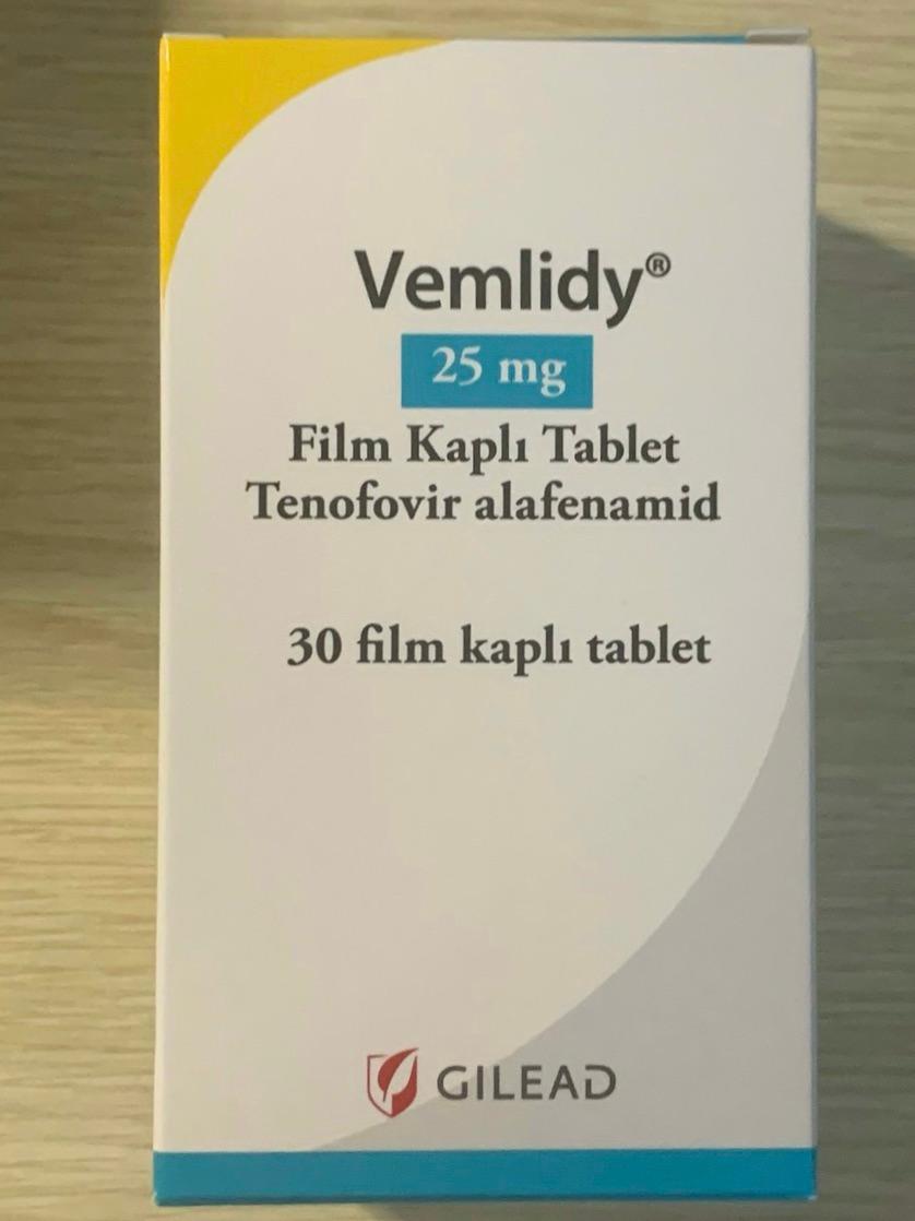 Vemlidy 25mg Gilead