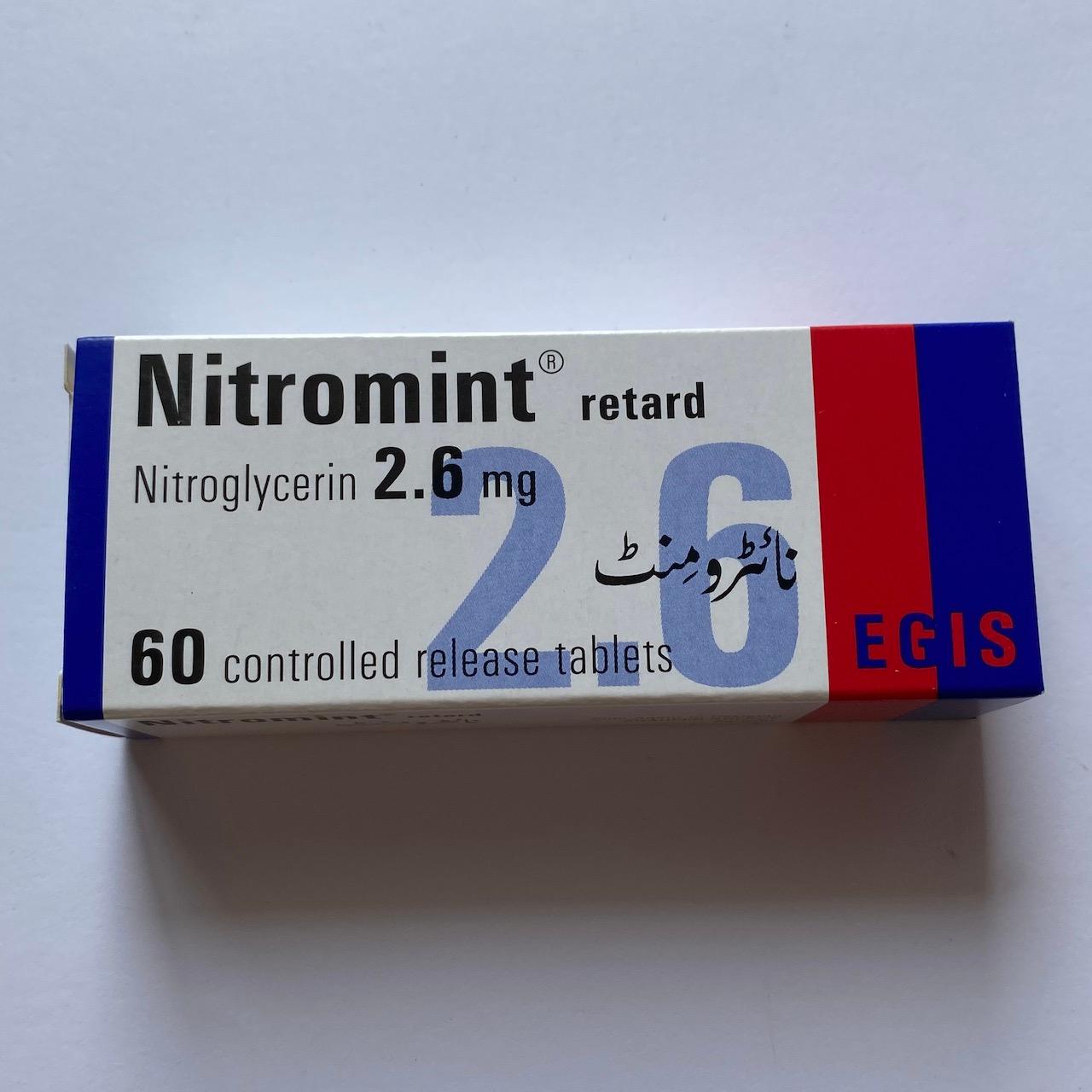 Nitromint 2.6mg Egis