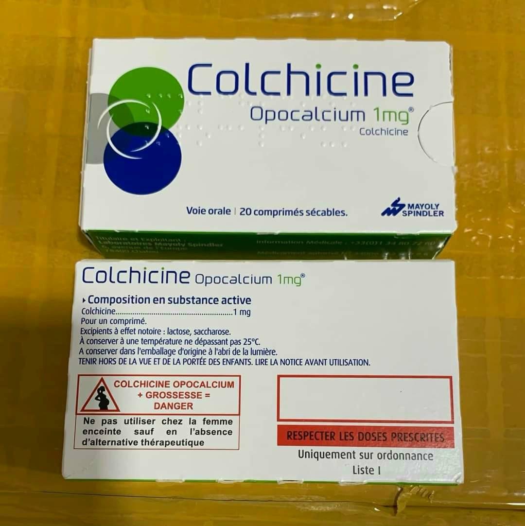 Colchicine 1mg Mayoly Spindler