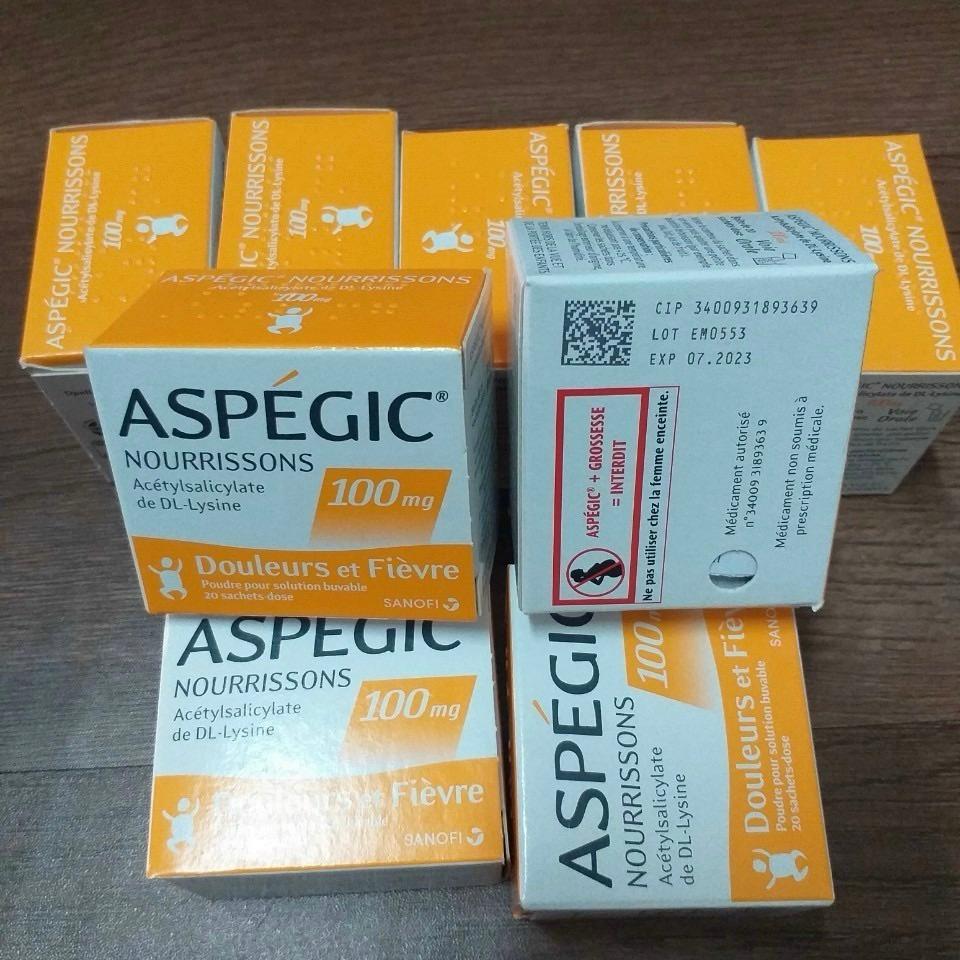 Aspegic 100mg Sanofi