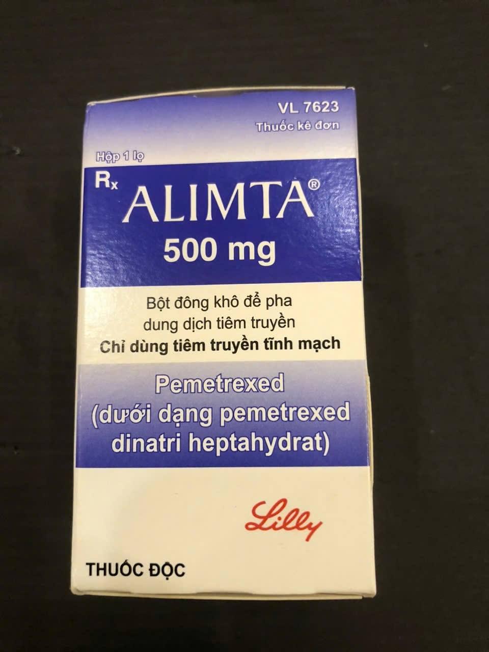 Alimta 500mg Lilly