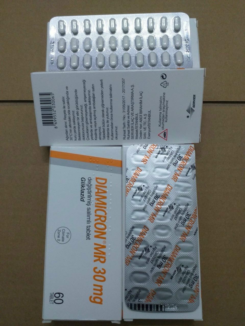 Diamicron MR 30mg Servier