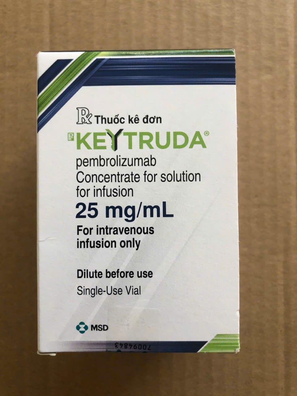 Keytruda 25mg/mL MSD