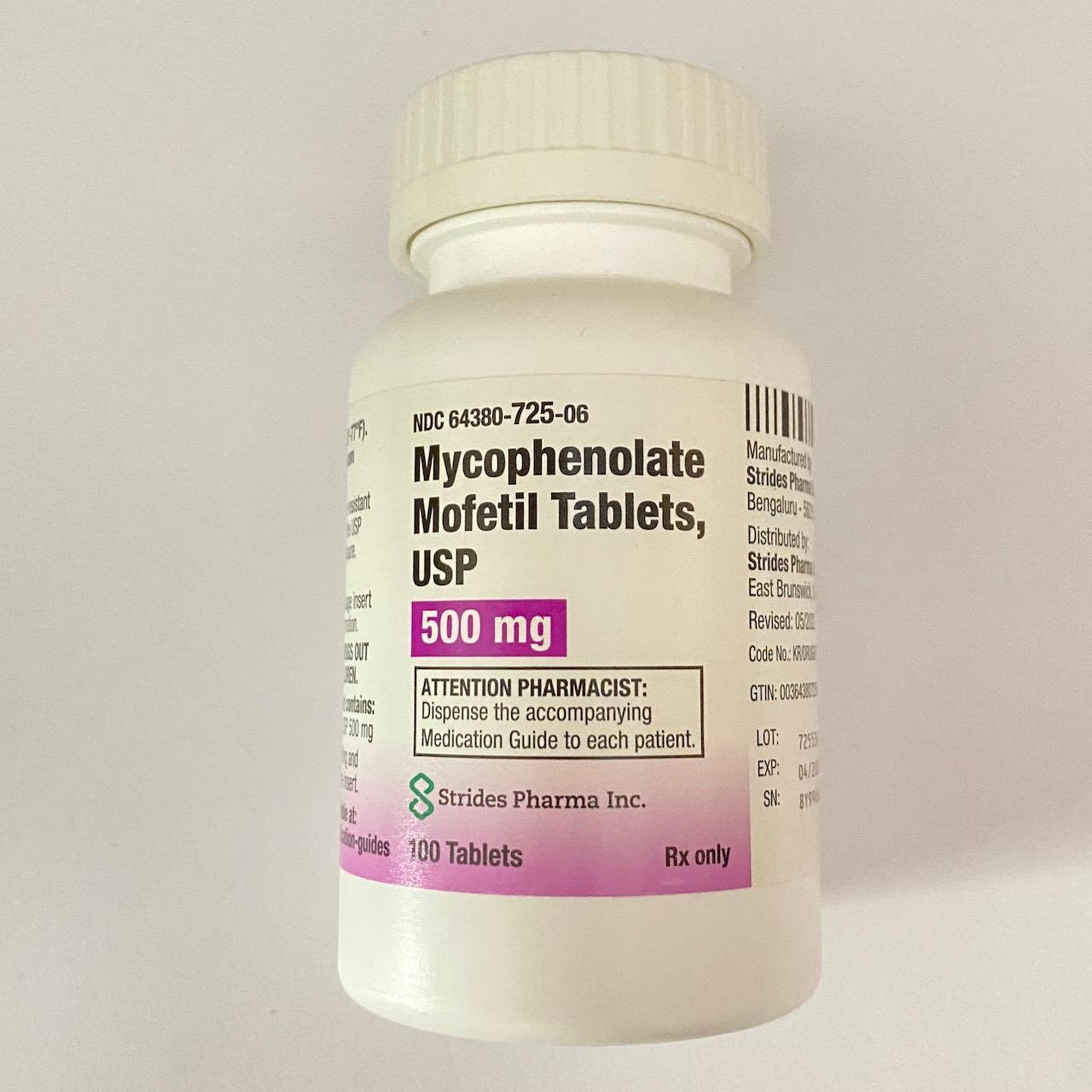 Mycophenolate Mofetil 500mg Strides