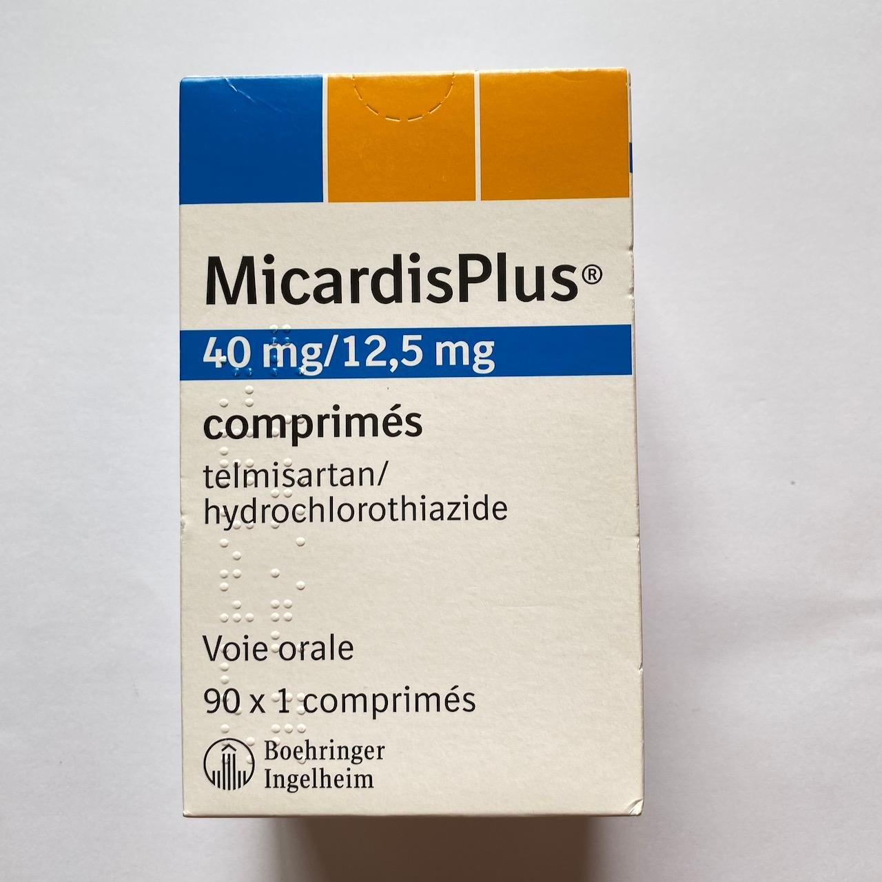 MicardisPlus 40mg/12,5mg