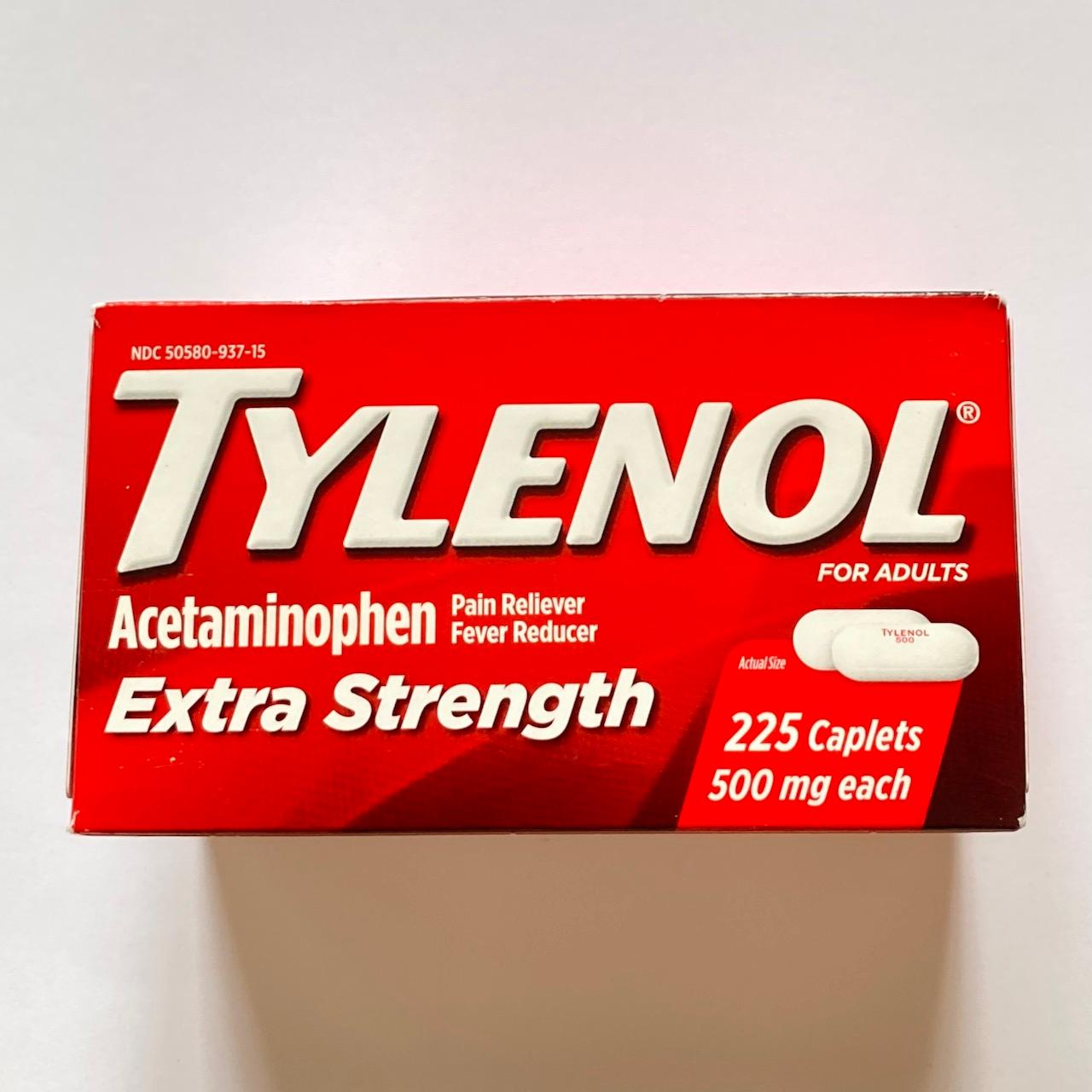 TYLENOL 500mg