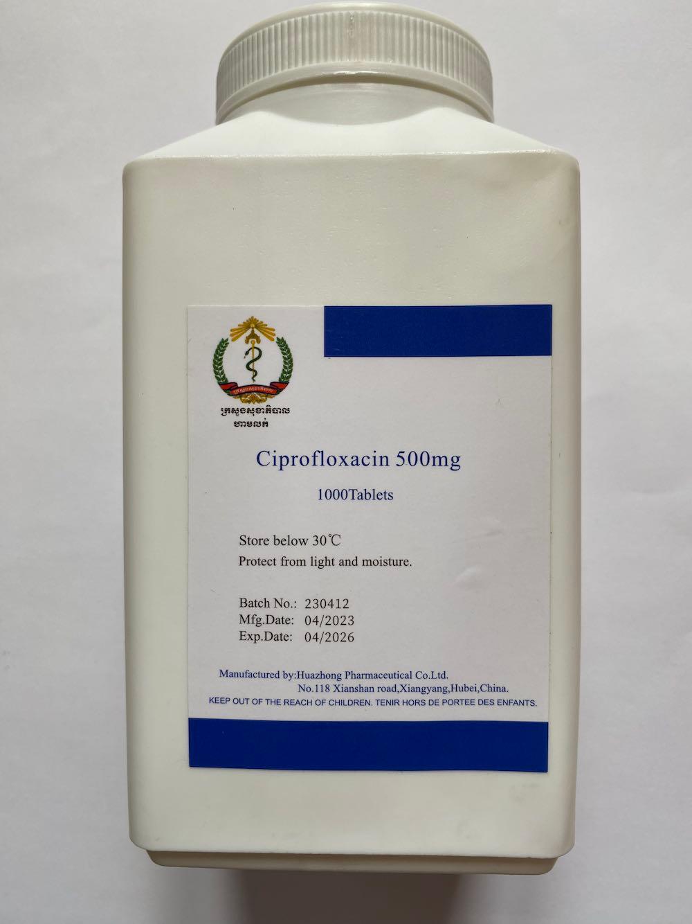 Ciprofloxacin 500mg