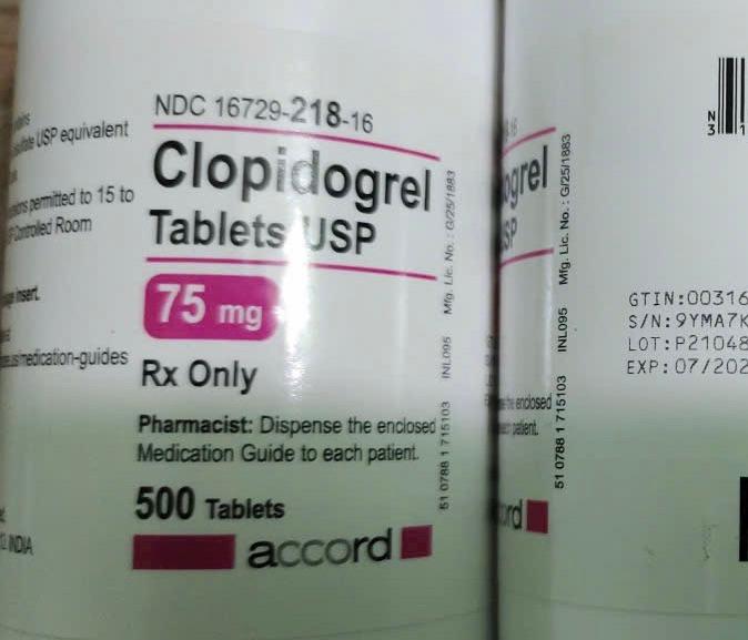 Clopidogrel 75mg Accord