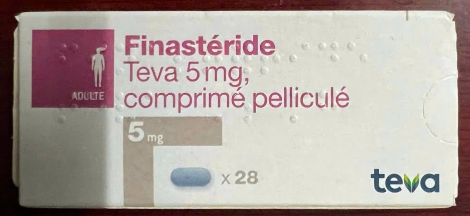 Finastéride 5mg Teva