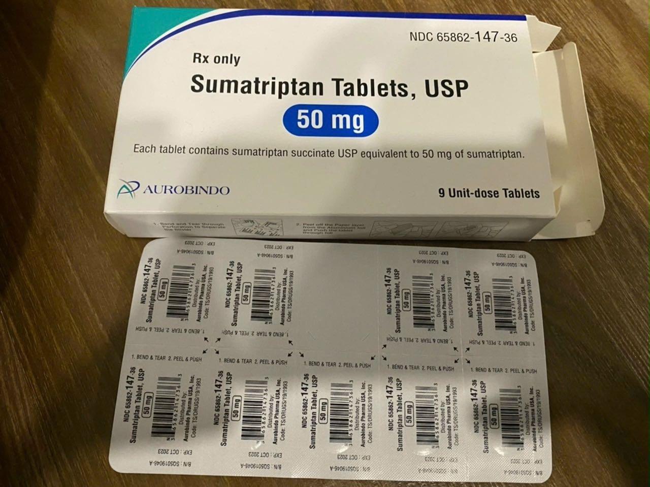 Sumatriptan 50mg