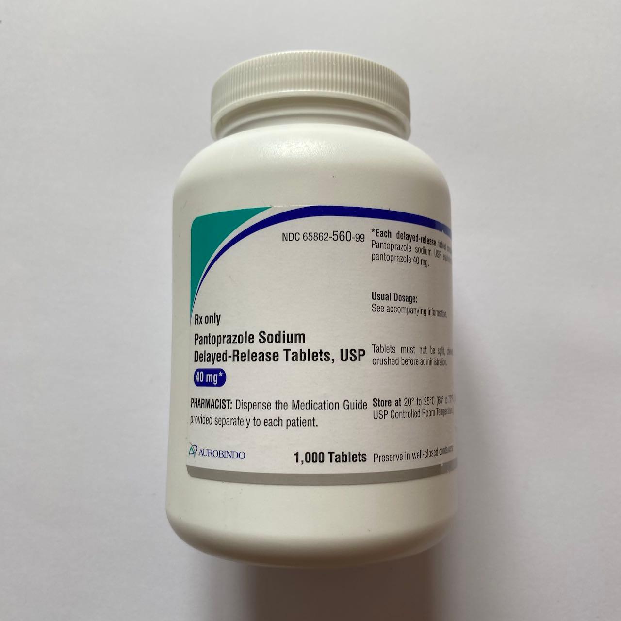 Pantoprazole Sodium 40mg Aurobindo