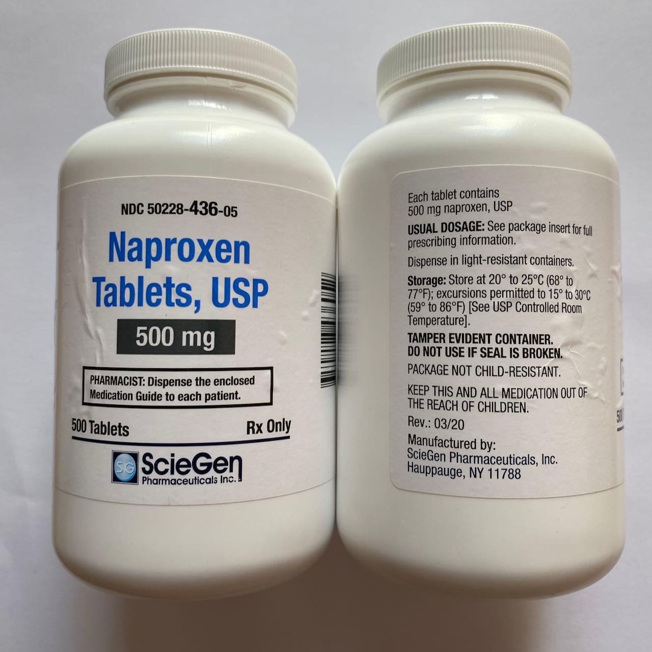 Naproxen 500mg ScieGen