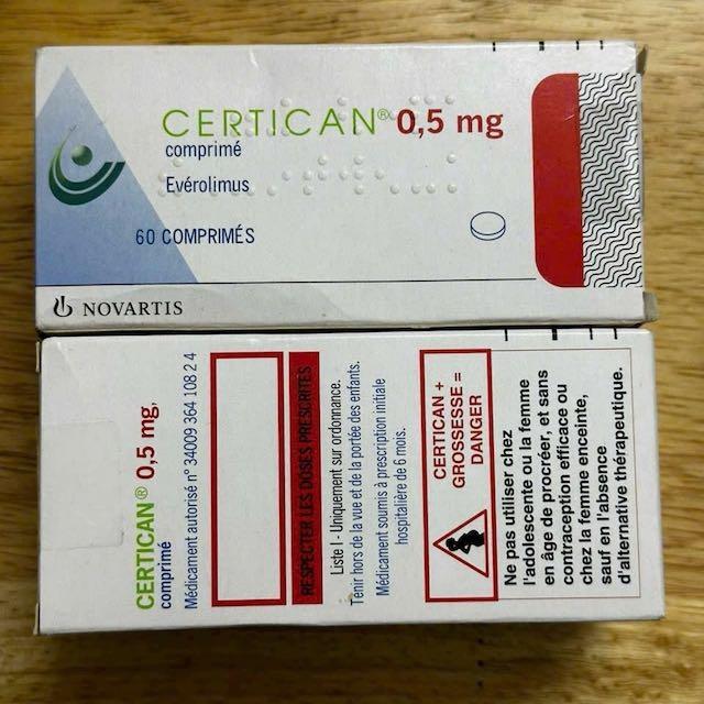 CERTICAN 0,5mg Novartis
