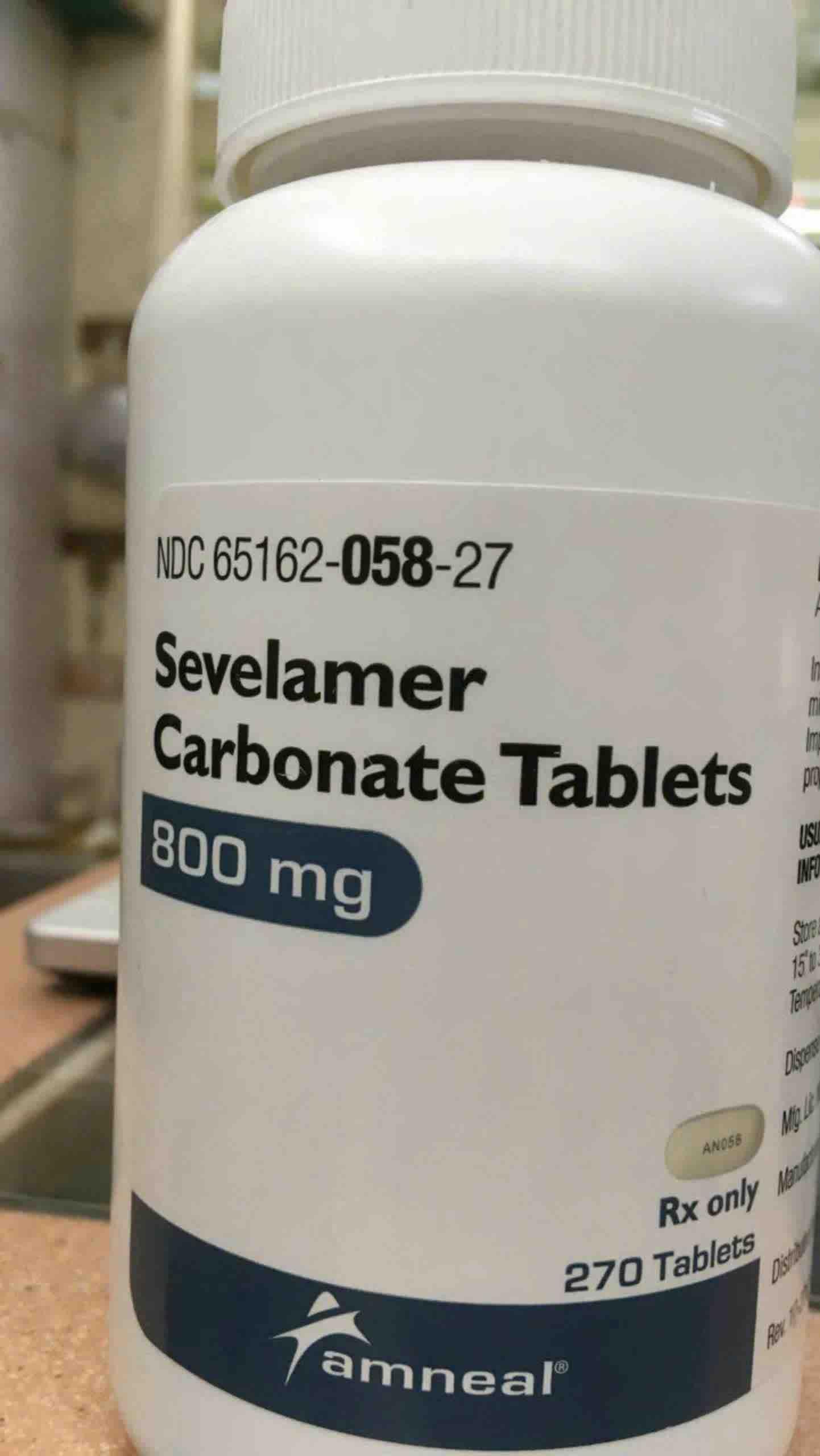 Sevelamer Carbonate 800mg Amneal