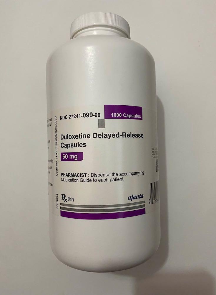 Duloxetine Delayed-Release Capsule 60mg Ajanta